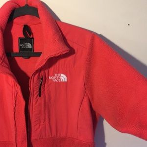 Coral North Face Denali Jacket